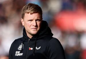 埃迪·豪在英超18战曼城2平16负，创下对同一对手从未取胜纪录