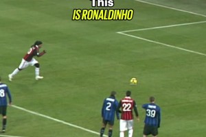 预热米兰德比！国米官推重温当年圣塞扑出小罗点球💪